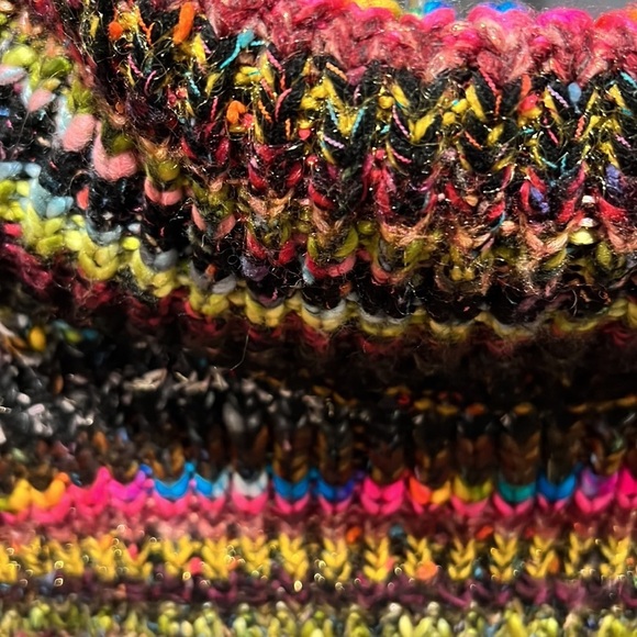 NWT Anthropologie sparkle sweater vest poncho - Picture 2 of 7